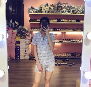 Bộ ngủ lụa satin