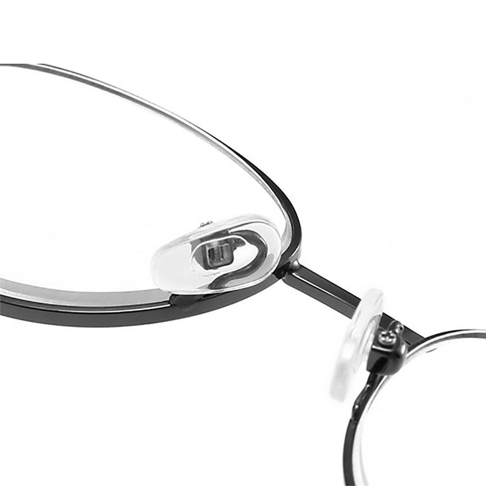 Kính Đọc Sách Gọng Kim Loại Tròn Chống Bức Xạ Chống Bức Xạ Thời Trang Cho Nam Và Nữ