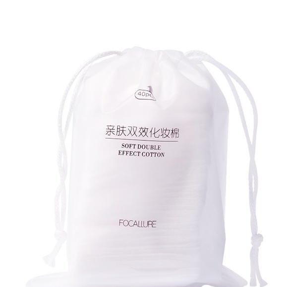 Bông cotton tẩy trang FOCALLURE mềm mịn chất lượng cao 22.5g[sneaky]