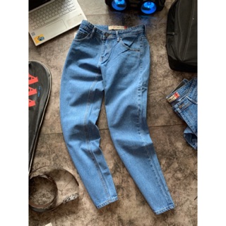 [SALE SỐC] Quần jean nam ống suông màu xanh sáng vnxk