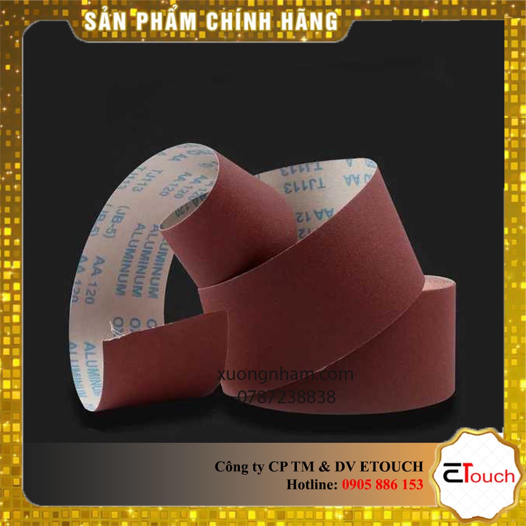 Nhám cuộn vải mềm dài 40m JB5, nhám ráp mềm JB5,dài 40m, rộng 10cm, hàng chuẩn, đủ hạt từ 40 đến 600
