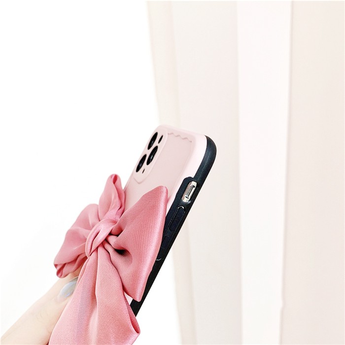 Ốp lưng iphone Gắn nơ 5/5s/6/6plus/6s/6splus/7/7plus/8/8plus/x/xr/xs/11/12/pro/max/plus/promax | BigBuy360 - bigbuy360.vn