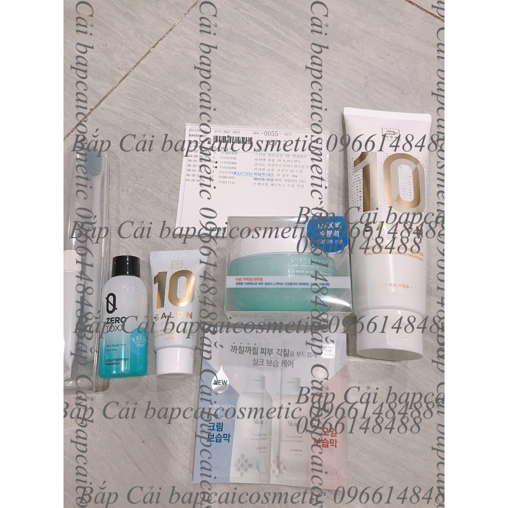 MBC Dầu xả/gội cho tóc hư tổn Mise En Scene Salon Plus Clinic 10 Treatment for Damaged Hair mini