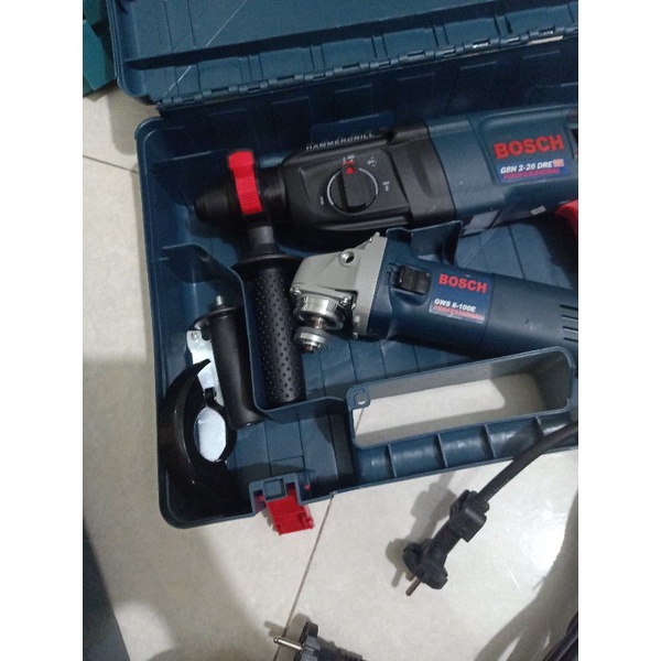 Bộ Combo Máy khoan bê tông Bosch và Máy cắt cầm tay Bosch bảo hành 12 tháng.