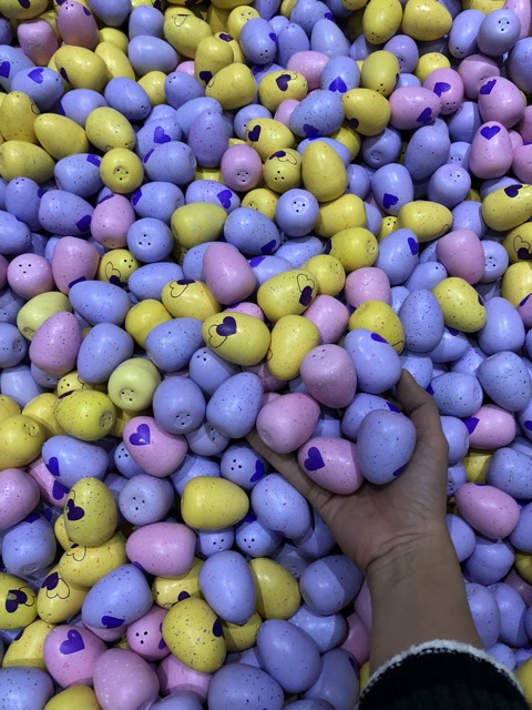 Combo 10 Trứng nở hatchimals đủ 3 màu