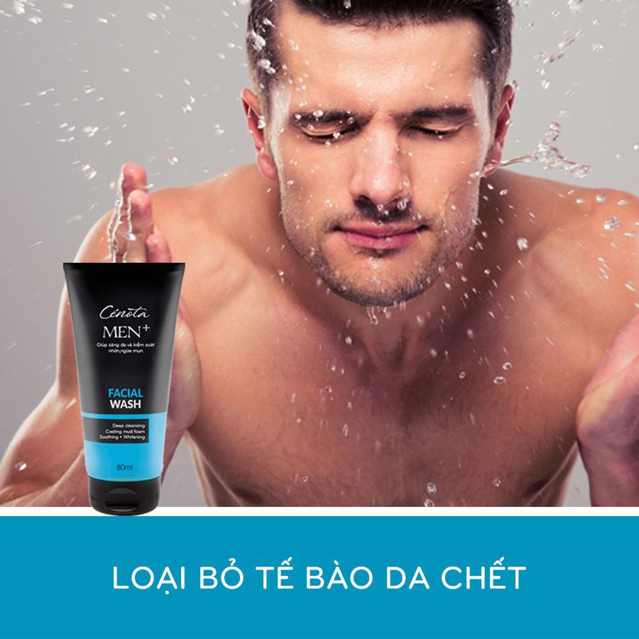 Sữa rửa mặt Cenota Men Facial Wash 80ml | BigBuy360 - bigbuy360.vn