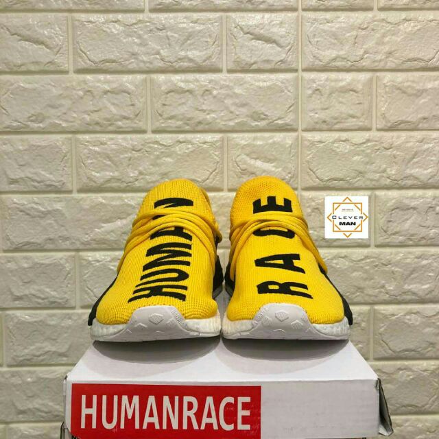 (FULLBOX) Giày thể thao NMD HUMAN RACE YELLOW Vàng