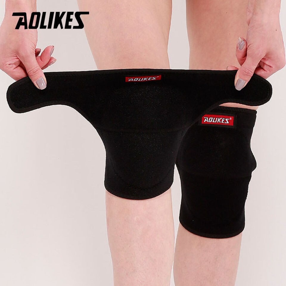 Bó bảo vệ đầu gối thể thao AOLIKES A-0216 Sponge collision sport knee