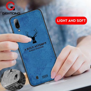 Ốp điện thoại in hình hươu thời trang dành cho Samsung galaxy A7 2018/A750/A50/A30/M50/M20/M10