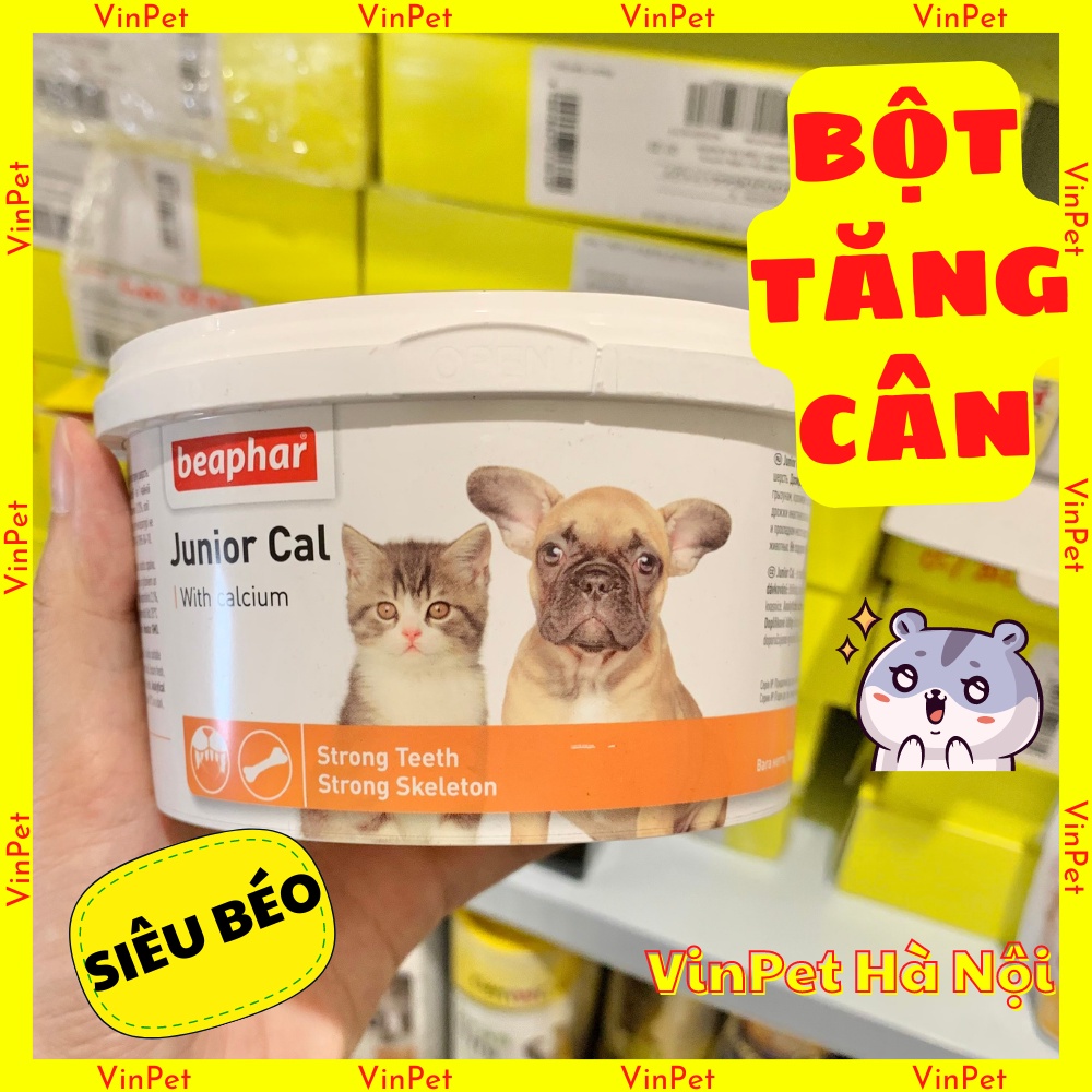 Bột tăng cân và bổ sung Canxi Beaphar cho chó mèo nhập Đức loại cao cấp giá siêu rẻ