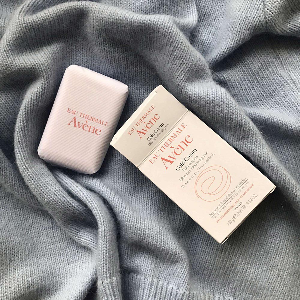 Xà Phòng Avene Dành Cho Da Nhạy Cảm - Avene Cold Cream Cleansing Bar 100g