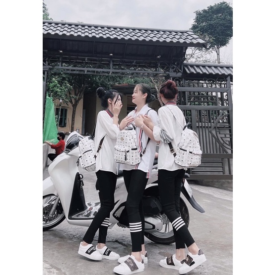 Áo Sơ Mi Sọc Tay THOM Cổ Đức Form Rộng Vải Thô Lụa Mềm Mịn Tay Dài Kiểu Dáng Basic Thời Trang Hàn Quốc | BigBuy360 - bigbuy360.vn