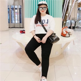 Quần legging chất umi QC