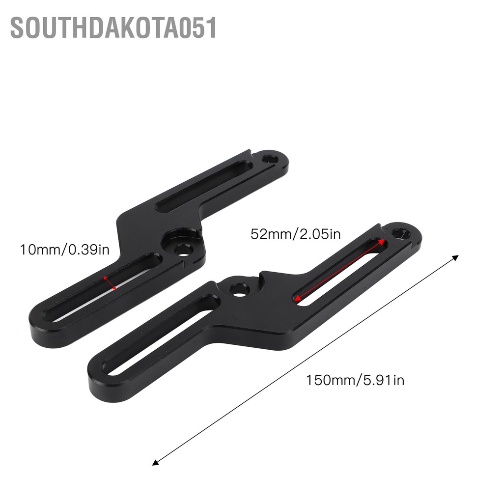 Southdakota051 Bộ giá đỡ kính chắn gió cho xe máy Thay thế SUZUKI V ‑ STROM DL650 2017‑2020