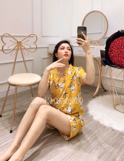 Bộ ngủ kimono kate
