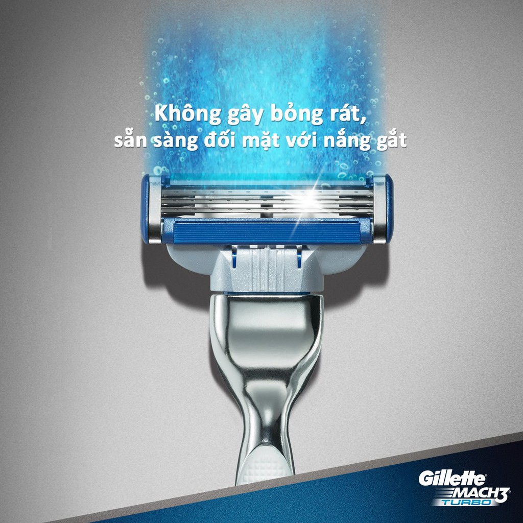 Cán/Dao cạo râu 3 lưỡi Gillette Mach3 - HKT Shop