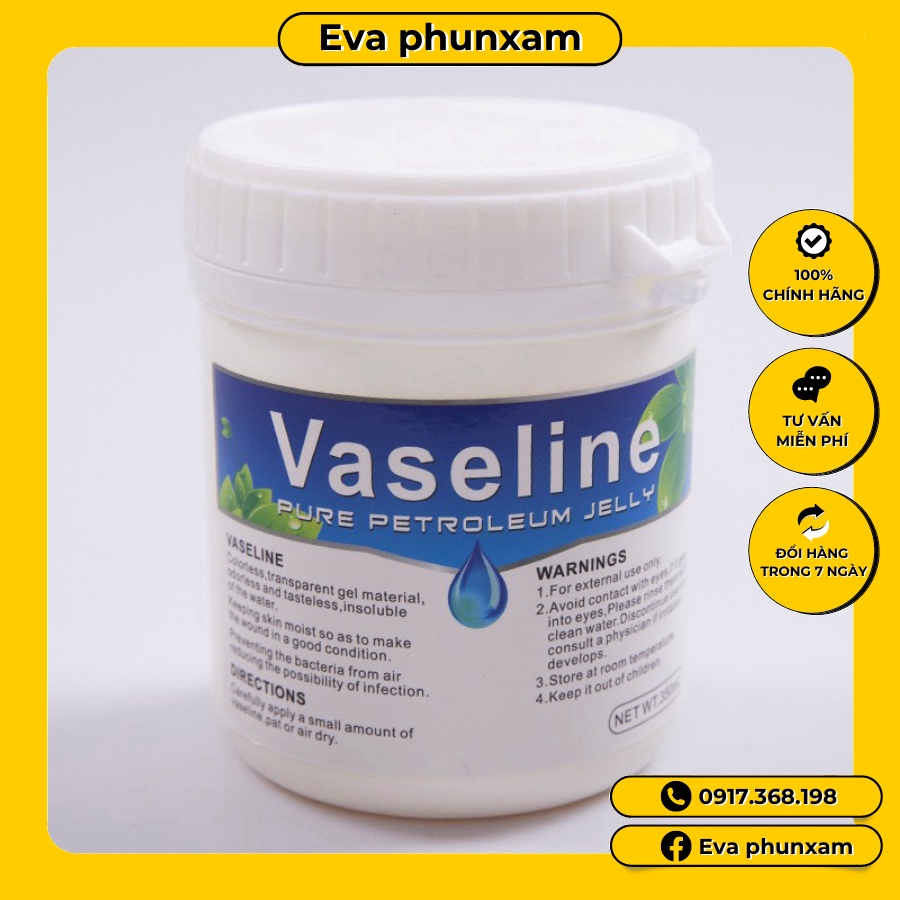 Hũ vaseline (500g) Dùng trong phun xăm