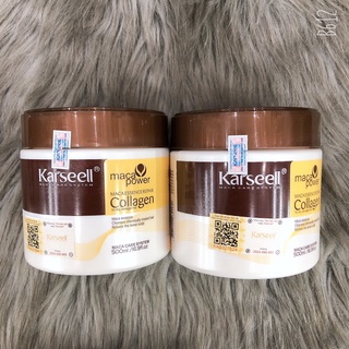 Hấp Collagen phục hồi tóc hư tổn Karseell 500ml