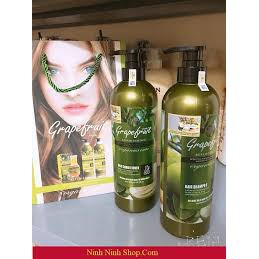 Cặp Gội Xả Tinh Chất Bưởi Dưỡng Tóc Cao Cấp GRAPEFRUIT 850ml