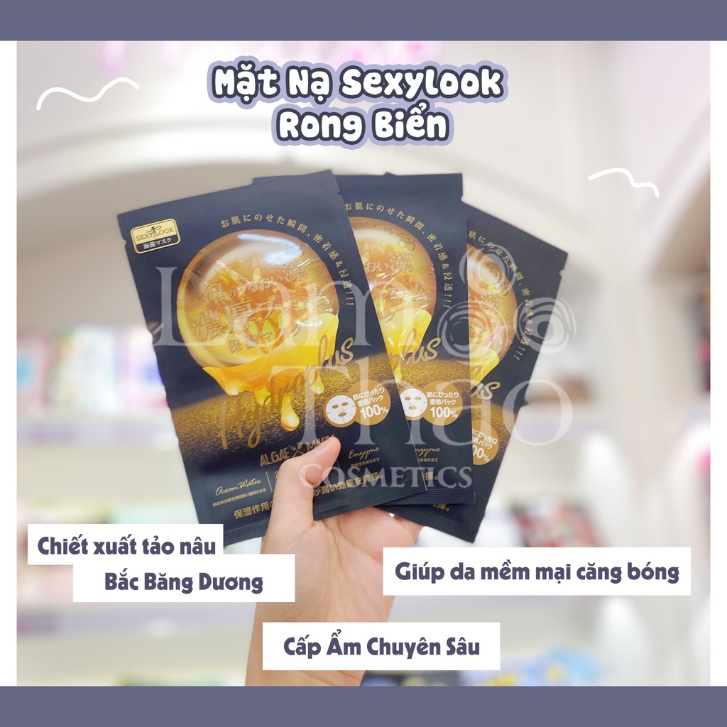 Mặt Nạ Rong Biển Sexylook Hydroplus Algae X Mask
