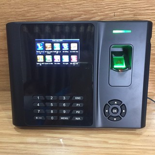 [Mã 256ELSALE giảm 7% đơn 300K] Máy chấm công vân tay & thẻ từ Gigata 879A ( pin lưu điện)