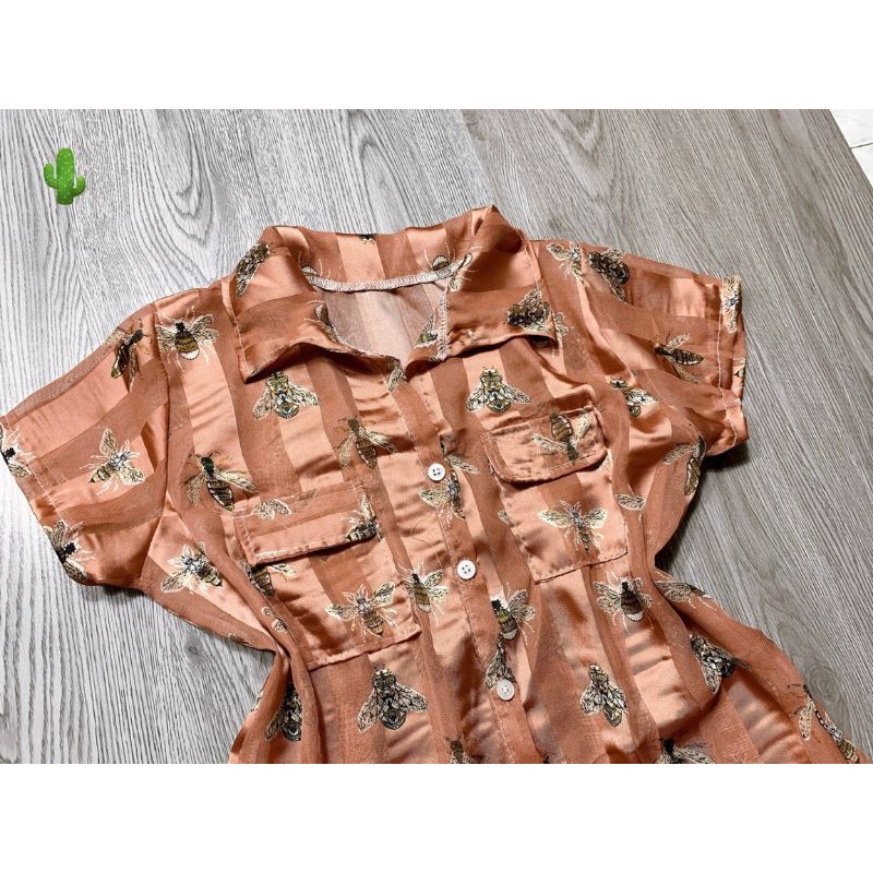 Sơ mi ong tay ngắn pc