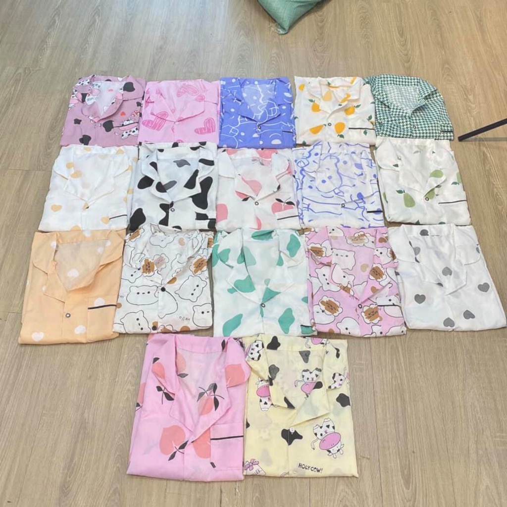 Bộ Ngủ Pijama Freesize Hoạt Hình Ulzzang Họa Tiết Xinh Xắn Dễ Thương Bộ Ngủ Hot Hit | BigBuy360 - bigbuy360.vn