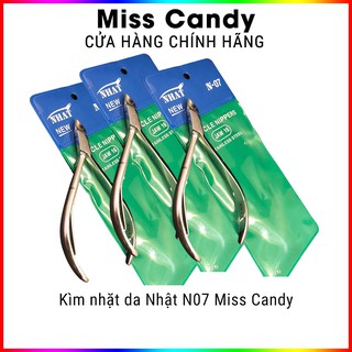 Kìm nhặt da Nhật N07 , kềm cắt móng vuông trắng bán nguyệt nhặt da chết