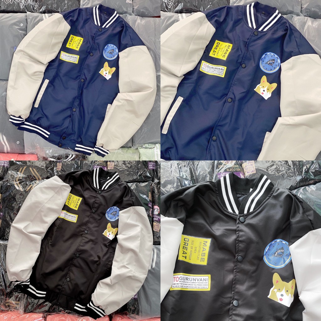 ÁO BOMBER dù mod hình thật 2 màu | BigBuy360 - bigbuy360.vn