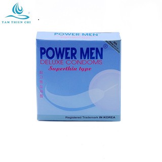 BAO CAO SU POWERMEN SIÊU MỎNG (HỘP 3 CÁI)- có Sỉ