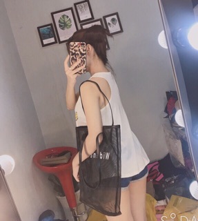 Áo thun giấy ba lỗ siêu hot