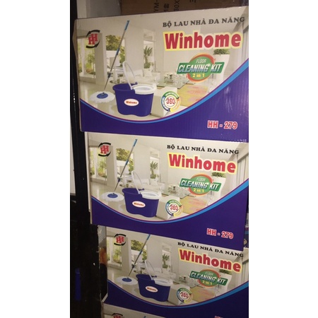 Bộ lau nhà xoay 360 độ Winhome