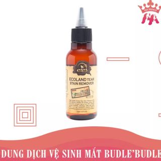Dung dịch vệ sinh mắt Budle cho chó 120ml