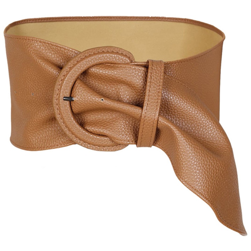 Thắt Lưng Giả Da Bản Rộng Thời Trang Phong Cách Cho Nữ