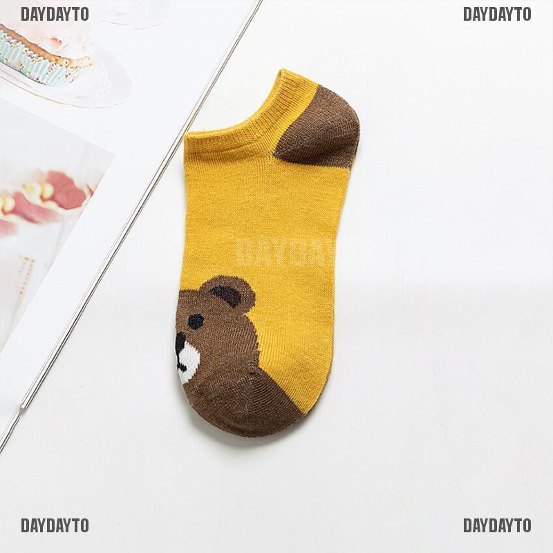 Vớ cotton ngắn ngang mắt cá chân thoải mái thời trang dành cho nữ