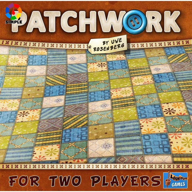 Patchwork Board game | Bộ trò chơi Cuộc chiến may vá - game chiến thuật thông minh hack não gay cấn