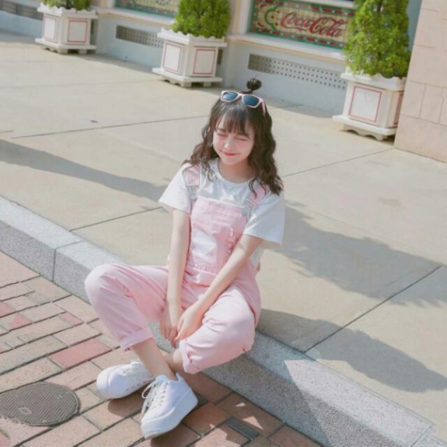 Quần yếm hồng | BigBuy360 - bigbuy360.vn