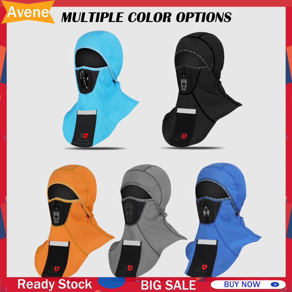 Khẩu Trang Giữ Ấm Chống Gió Phản Quang Tiện Dụng Khi Đi Xe Đạp