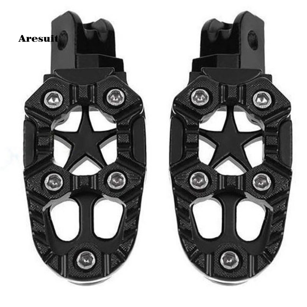 Set 2 Gác Chân 8mm Bằng Kim Loại Cho Xe Mô Tô Địa Hình
