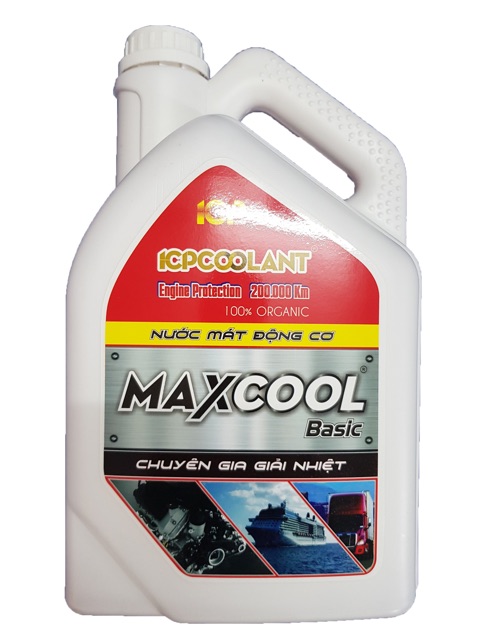 Nước Làm Mát Động Cơ ô Tô, Xe Máy MAXCOOL