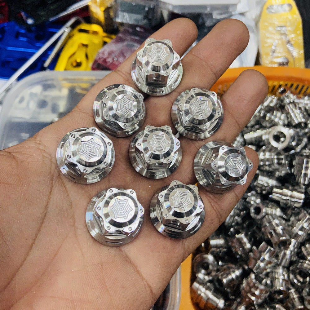 TÁN INOX SALAYA MẪU VÀNH TO ĐẦU BÍT SIZE 10LY, 12LY, 14LY