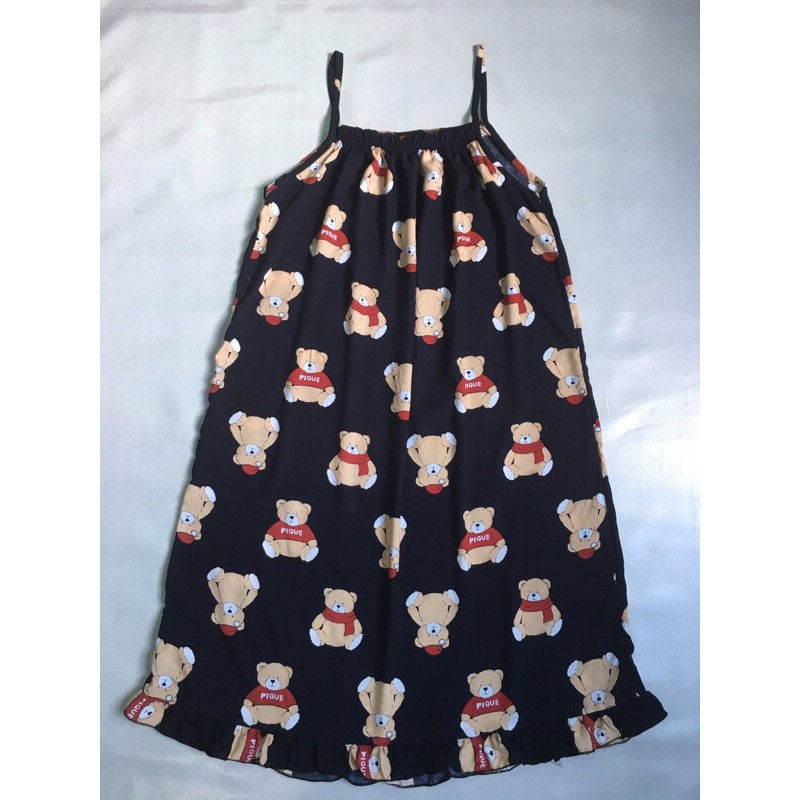Đầm 2 dây Lanh  Size 1 .