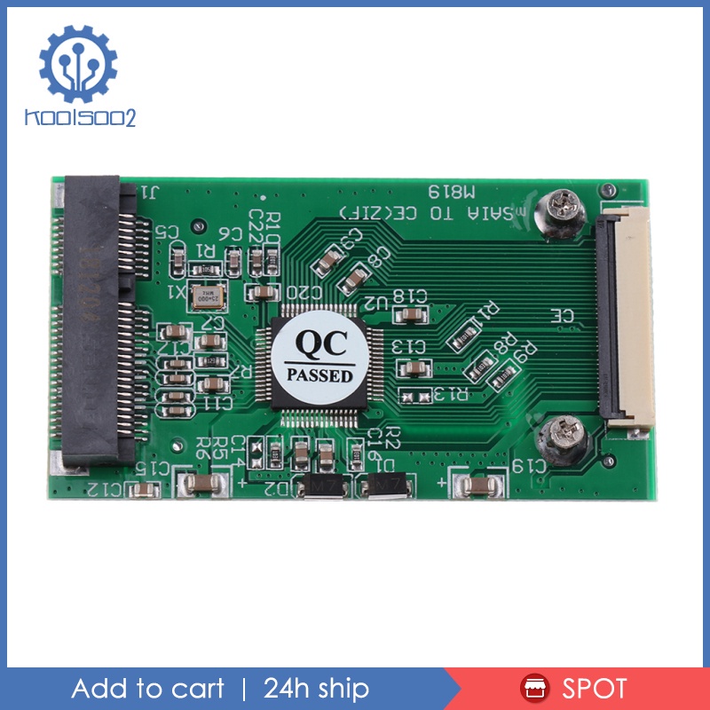 Cáp ChuyểN ĐổI Ổ CứNg SSD mSATA Sang 1.8 '' 40pin ZIF CE Koolsoo2