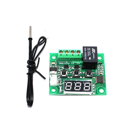 Mạch Cảm Biến Nhiệt Độ W1209 12V cảnh báo nhiệt độ, làm mát tự động, ấp trứng