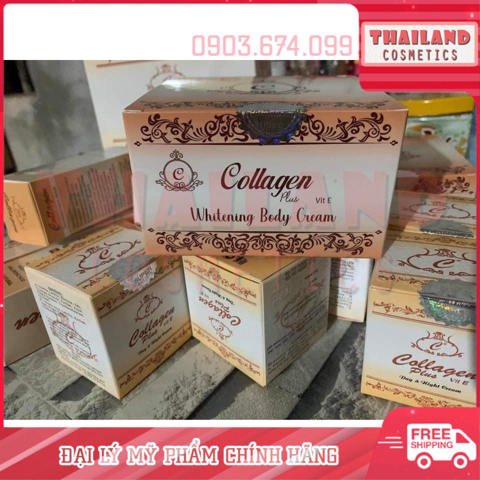 Kem Body Collagen Plus Vit E chai/hũ