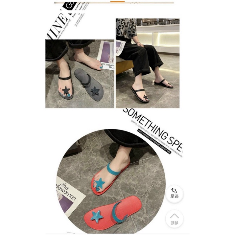 Dép sandal nữ xỏ ngón FREESHIPDép Tông Nữ hình ngôi sao siêu cute