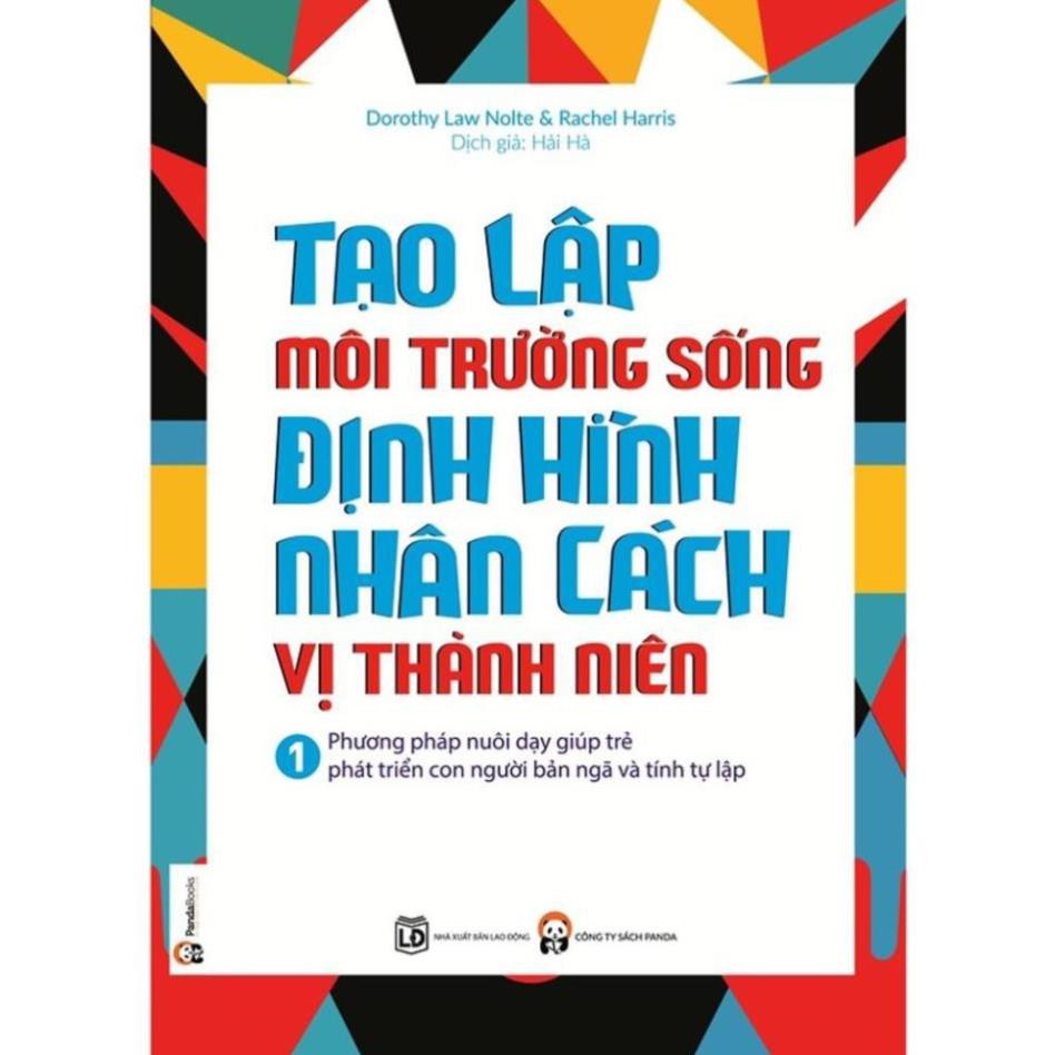 Sách -Tạo Lập Môi Trường Sống Định Hình Nhân Cách Vị Thành Niên (Tập 1) [Panda Books]