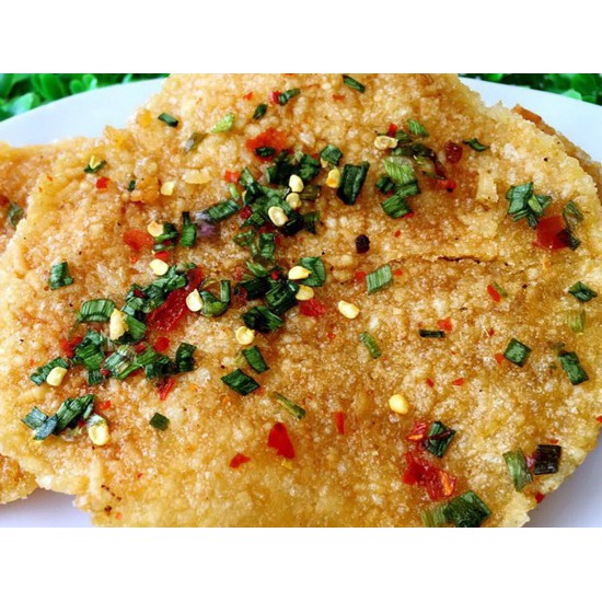 SG sẵn 1 bịch 3 miếng cơm cháy nước mắm mỡ hành thơm giòn