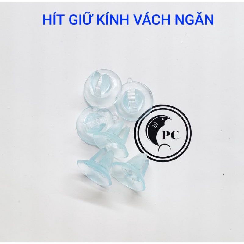 Hít kính giữ vách ngăn hồ cá bể lọc chắc chắn