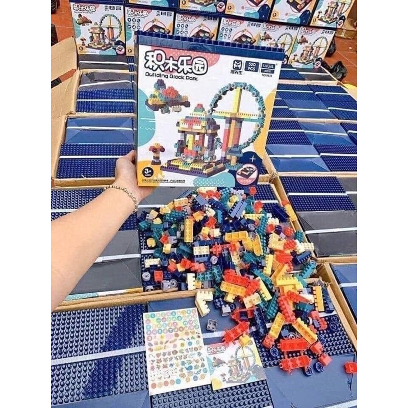 Khuyến Mại Sốc chỉ với 149k cho 1 bộ lego với 520 chi tiết cho bé vừa chơi vừa học